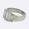 Baguette-Cut Diamond Five-Stone Ring