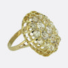 Antique Diamond Cluster Dress Ring