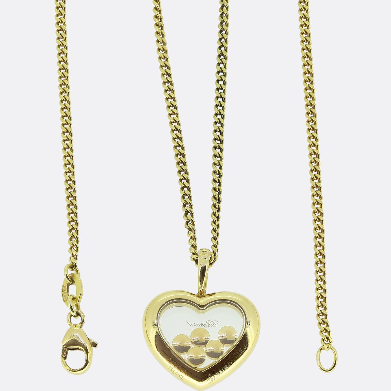 Chopard Happy Diamonds Heart Pendant Necklace