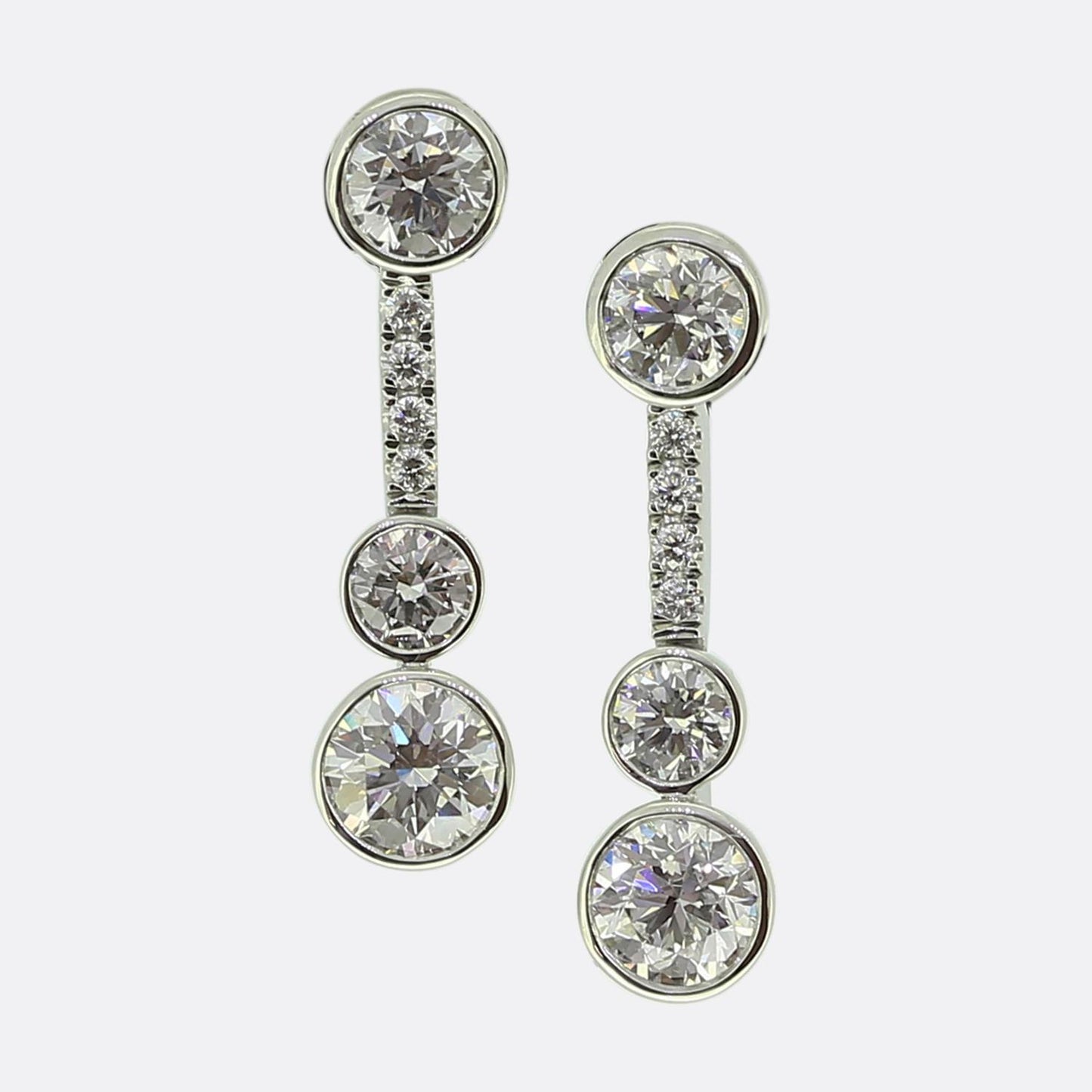Boodles Diamond Waterfall Earrings