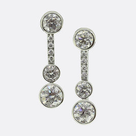 Boodles Diamond Waterfall Earrings