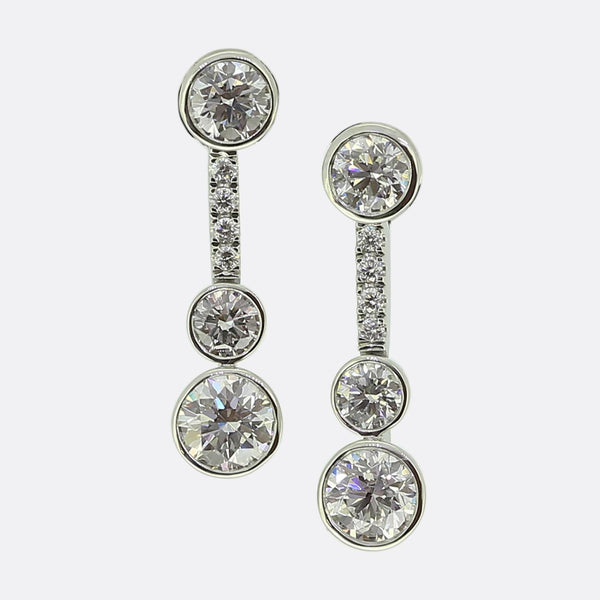 Boodles Diamond Waterfall Earrings