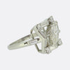 Vintage Monture Cartier Marquise Diamond Cluster Ring