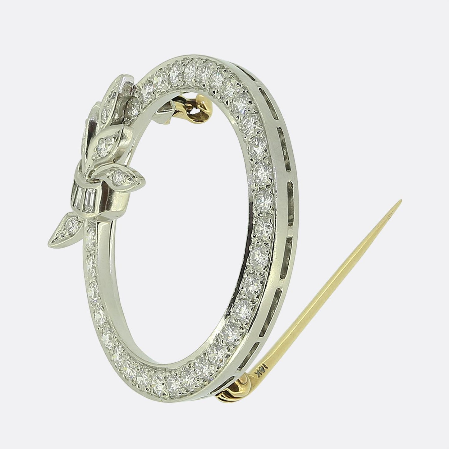Tiffany & Co. Diamond Circle Brooch