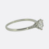 Art Deco 0.65 Carat Diamond Engagement Ring