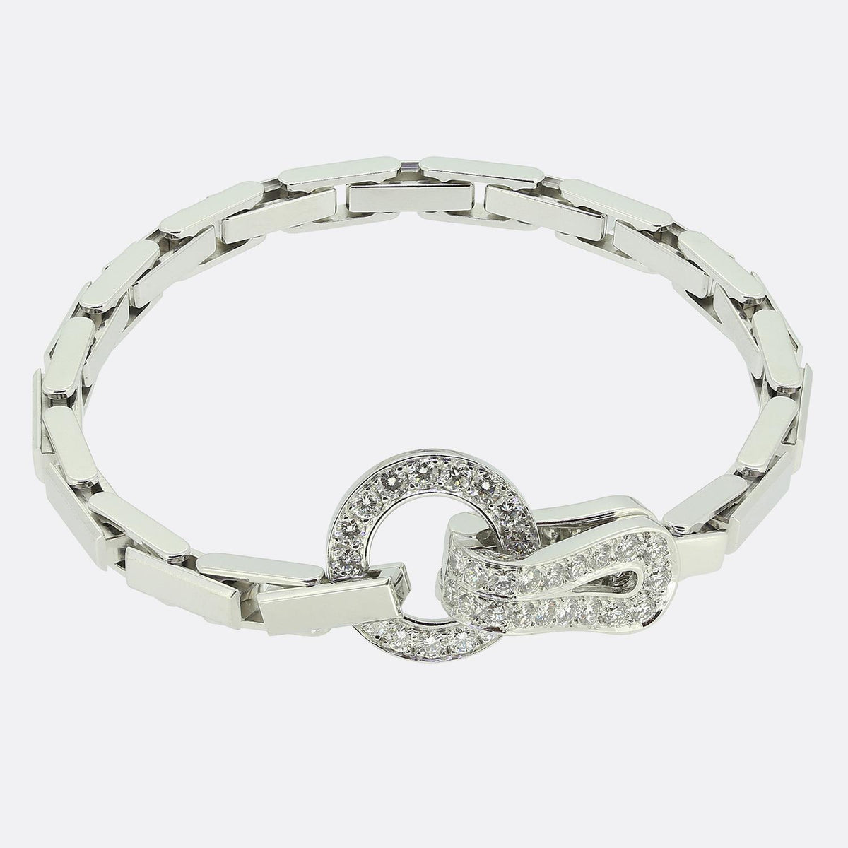 Cartier Agrafe Diamond Bracelet