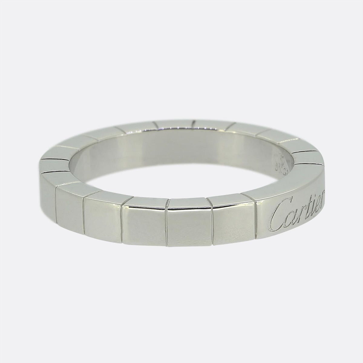 Cartier Lanieres Band Ring Size J (49)