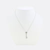 Tiffany & Co. Diamond Key Pendant Necklace