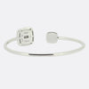 Fred Paris Diamond and Chalcedony Interchangeable Bangle