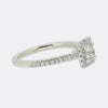 Tolkowsky 0.50 Carat Diamond Halo Ring