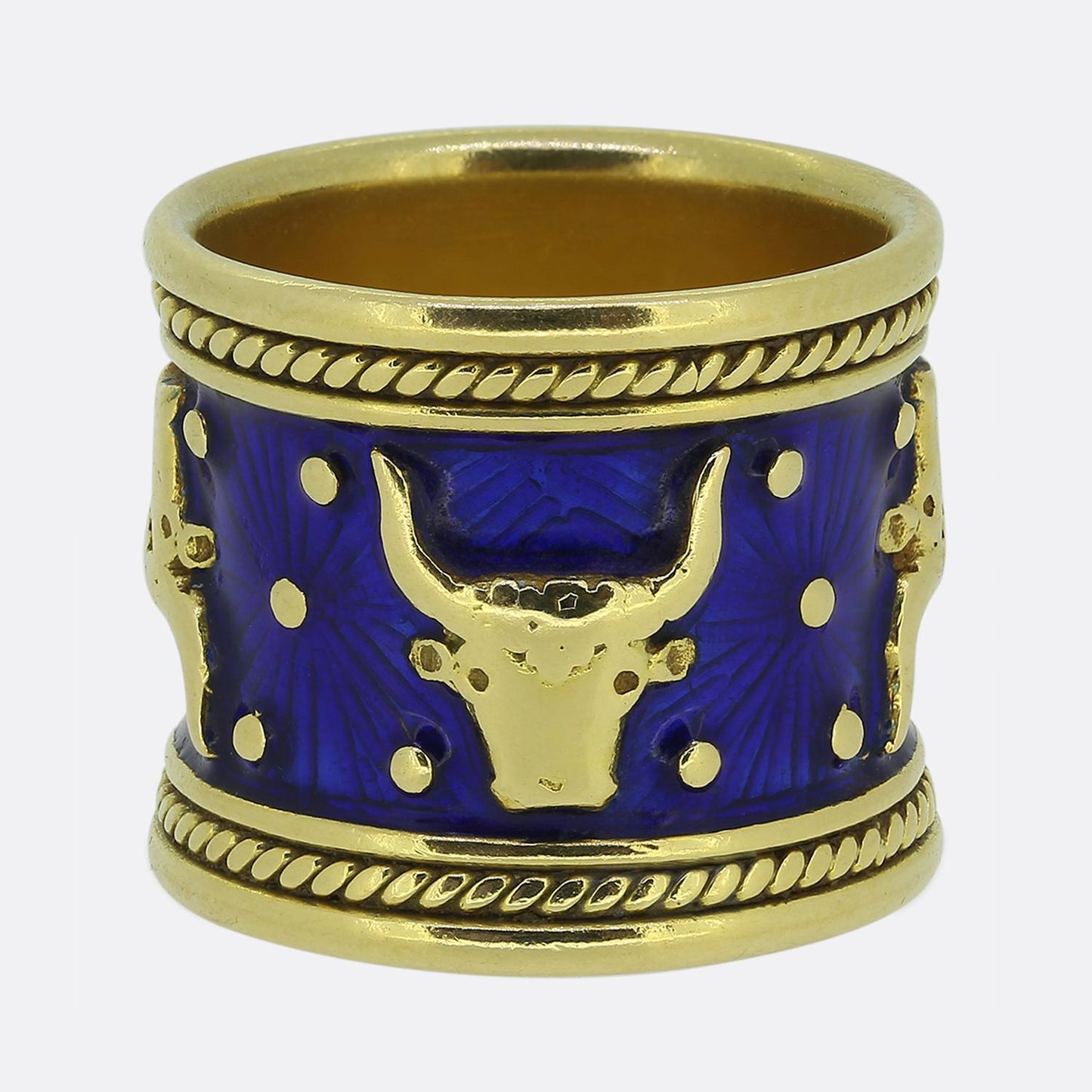 Elizabeth Gage Taurus Zodiac Sign Ring Size K (50)