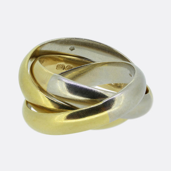 Mappin & Webb Trinity Ring Size J (49)