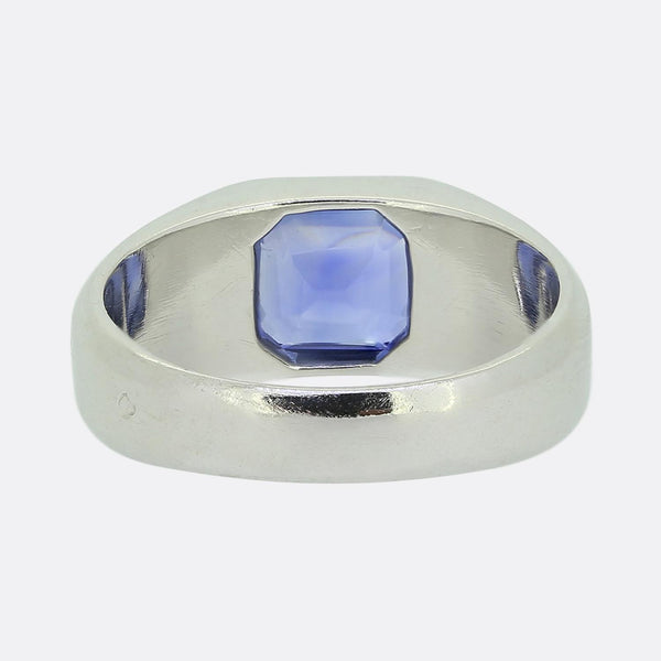 2.65 Carat Sapphire Single-Stone Ring