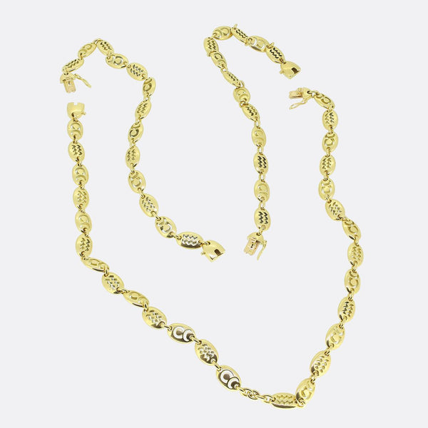 Van Cleef & Arpels Zodiac Bracelet Necklace Set