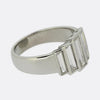Baguette-Cut Diamond Five-Stone Ring