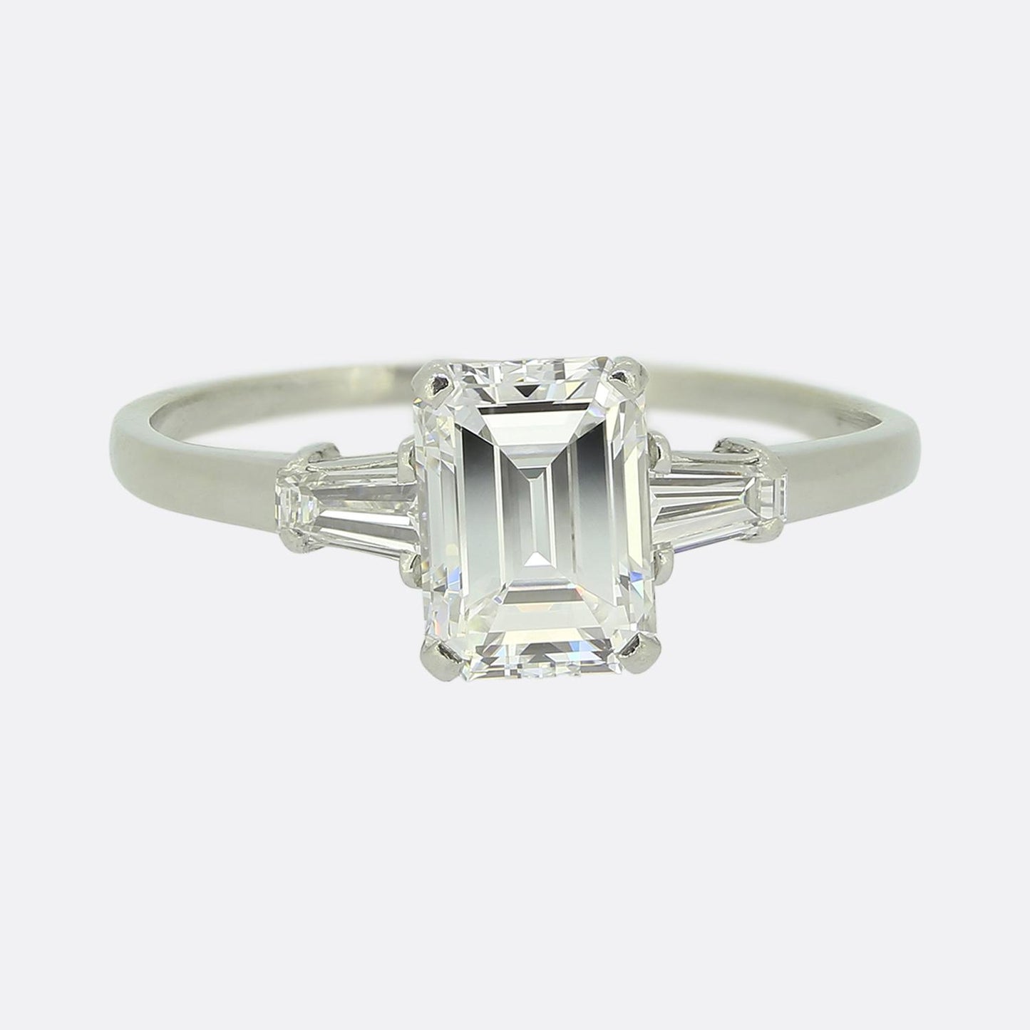 Bvlgari 1.49 Carat Diamond Three-Stone Engagement Ring