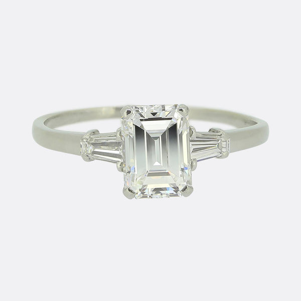 Bvlgari 1.49 Carat Diamond Three-Stone Engagement Ring
