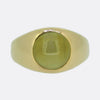Vintage Cat's Eye Chrysoberyl Single-Stone Ring