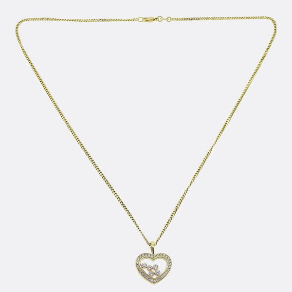 Chopard Happy Diamonds Heart Pendant Necklace