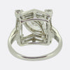 Vintage Monture Cartier Marquise Diamond Cluster Ring