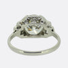 Art Deco 2.37 Carat Diamond Engagement Ring