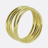 Tiffany & Co. Elsa Peretti Five Row Diamond Wave Ring