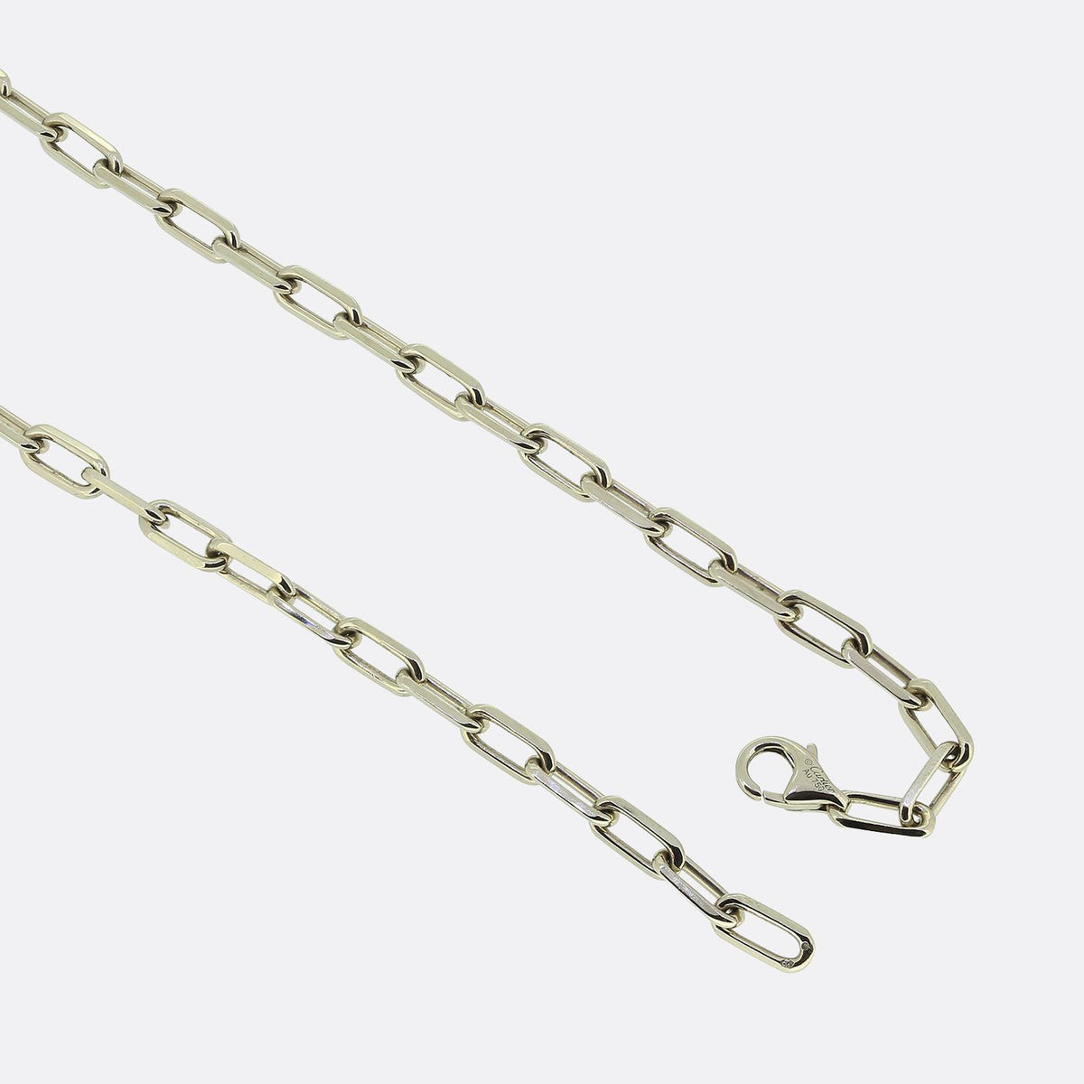 Cartier Santos de Cartier Chain Necklace Small Model