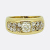 Antique Old Cut Diamond Cluster Ring