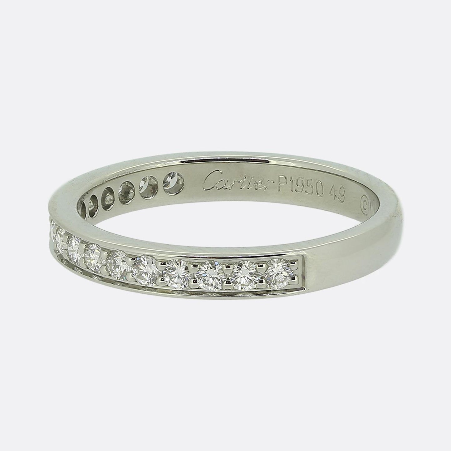 Cartier Diamond Half-Eternity Ring