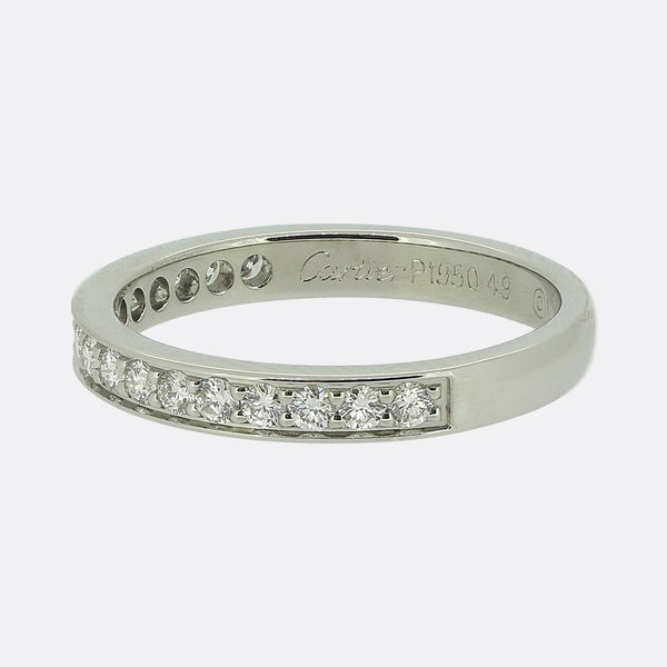 Cartier Diamond Half-Eternity Ring