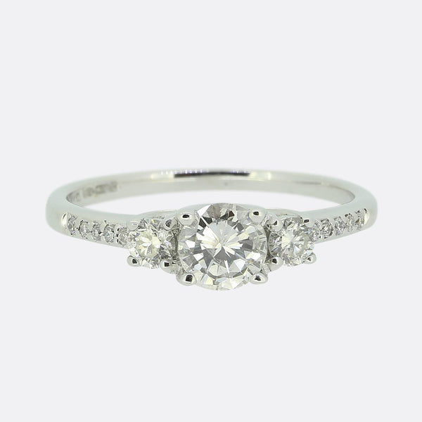 0.40 Carat Diamond Engagement Ring