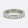 Tiffany & Co. Baguette Cut Diamond Eternity Ring Size L (51.5)