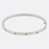 Cartier 10 Diamond Small LOVE Bangle Size 17
