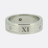 Vintage Roman Numeral Diamond Band Ring