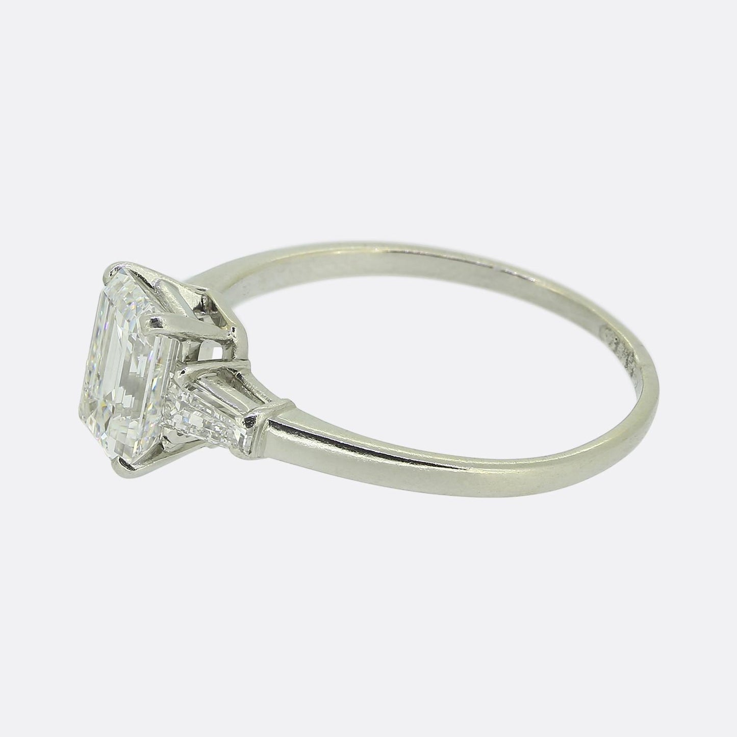 Bvlgari 1.49 Carat Diamond Three-Stone Engagement Ring