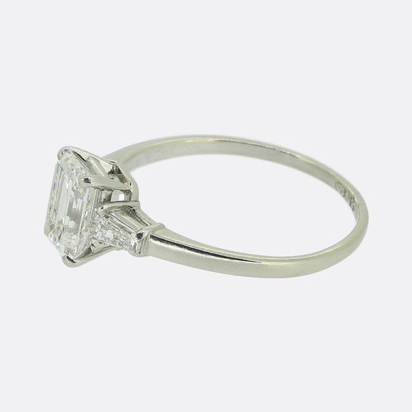 Bvlgari 1.49 Carat Diamond Three-Stone Engagement Ring
