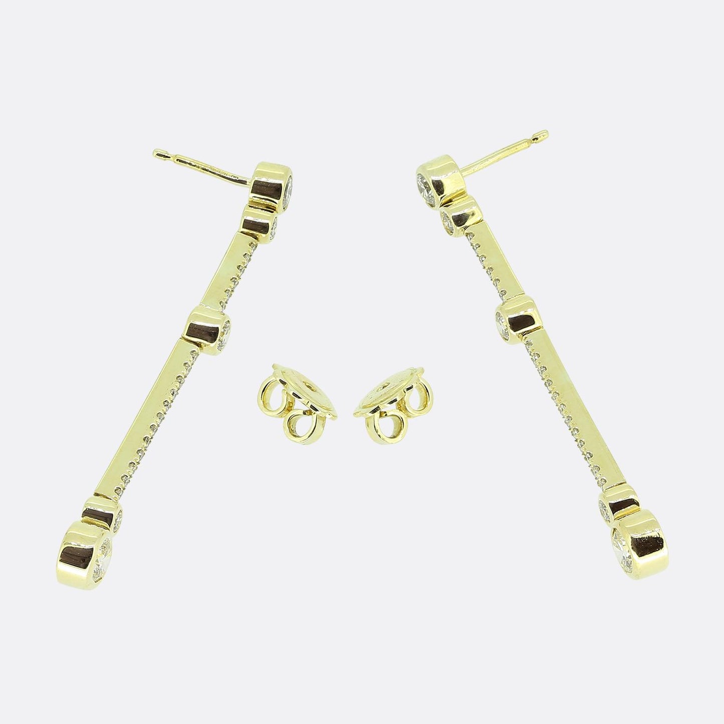 Boodles Raindance Diamond Drop Earrings
