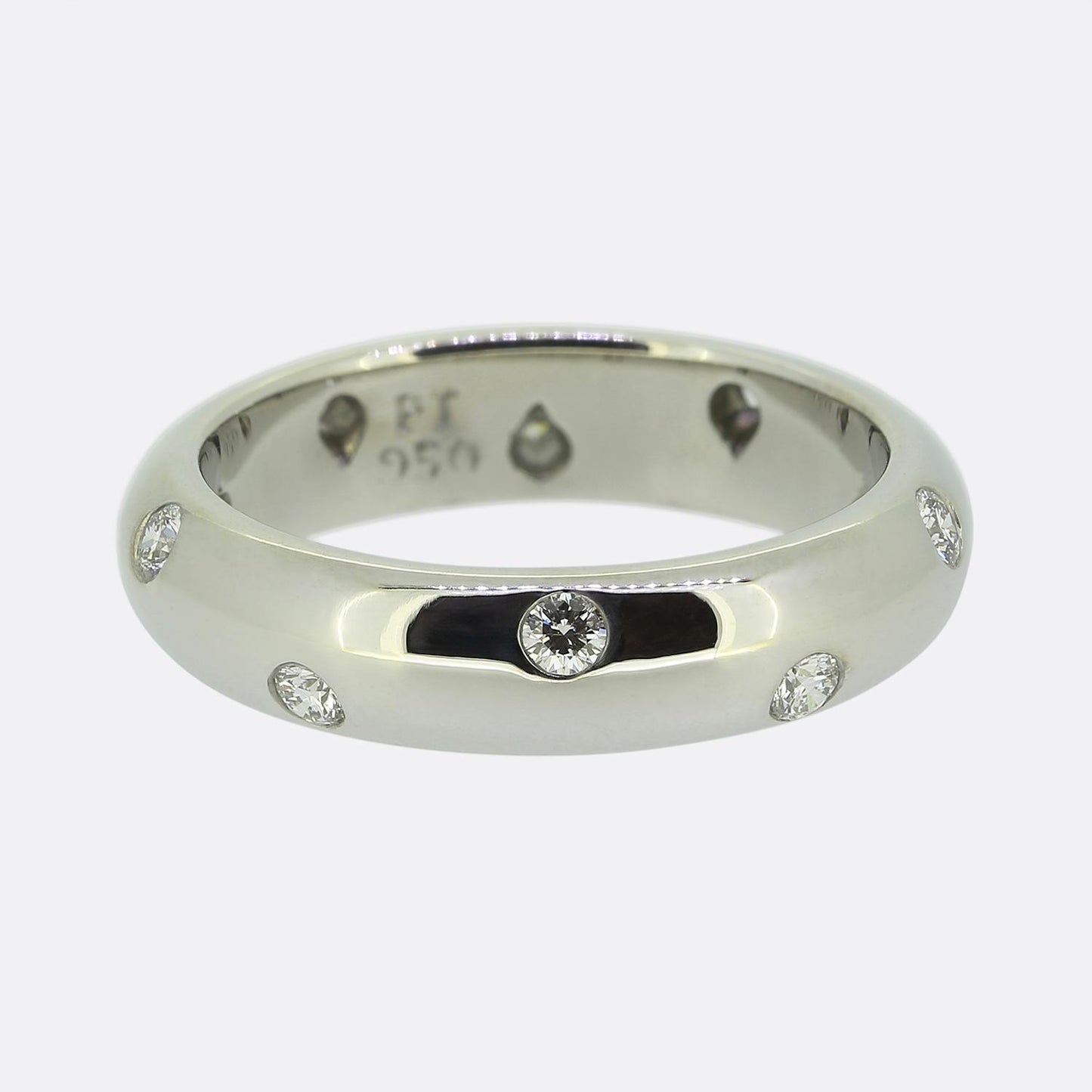 Tiffany & Co. Diamond Etoile Ring Size I (48)
