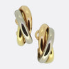 Cartier Tri-Colour Trinity Earrings