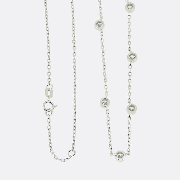 1.32 Carat Diamond Chain Necklace