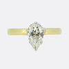 1.20 Carat Pear Cut Diamond Solitaire Ring
