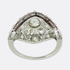 Art Deco Diamond Bombe Ring