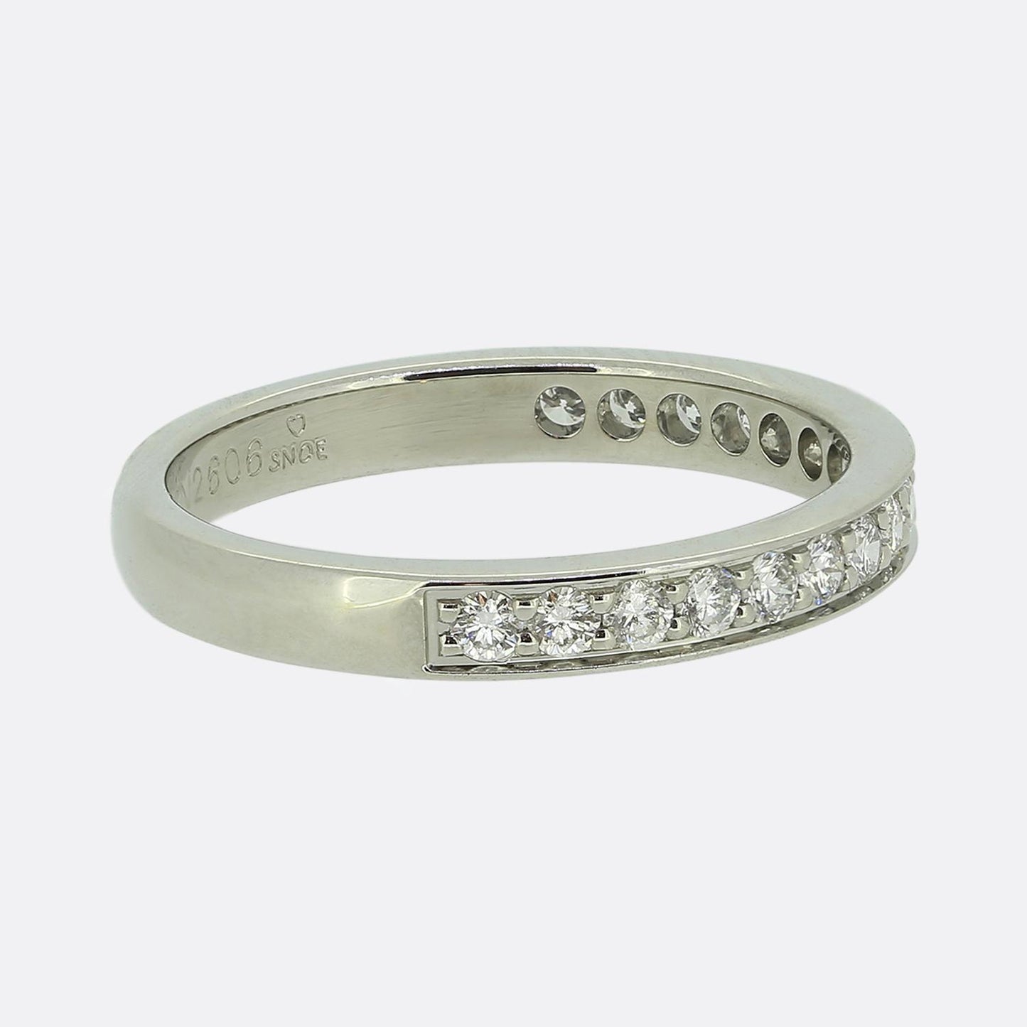 Cartier Diamond Half-Eternity Ring