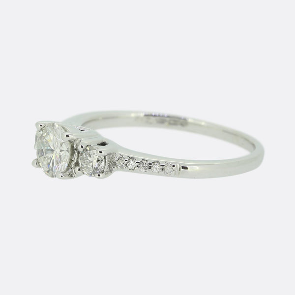 0.40 Carat Diamond Engagement Ring