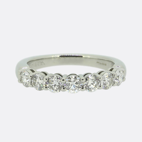 Tiffany & Co. Forever Diamond Half Eternity Band Ring