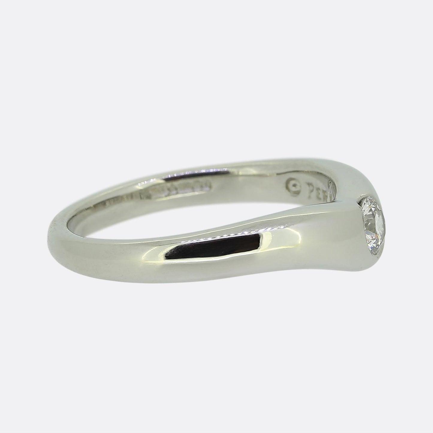 Tiffany & Co. Elsa Peretti Diamond Wedding Band Ring
