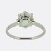 Antique 1.95 Carat Cushion Cut Diamond Solitaire Ring