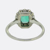 Cropp & Farr Art Deco Emerald and Diamond Ring