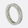 Tiffany & Co. Baguette Cut Diamond Eternity Ring Size L (51.5)