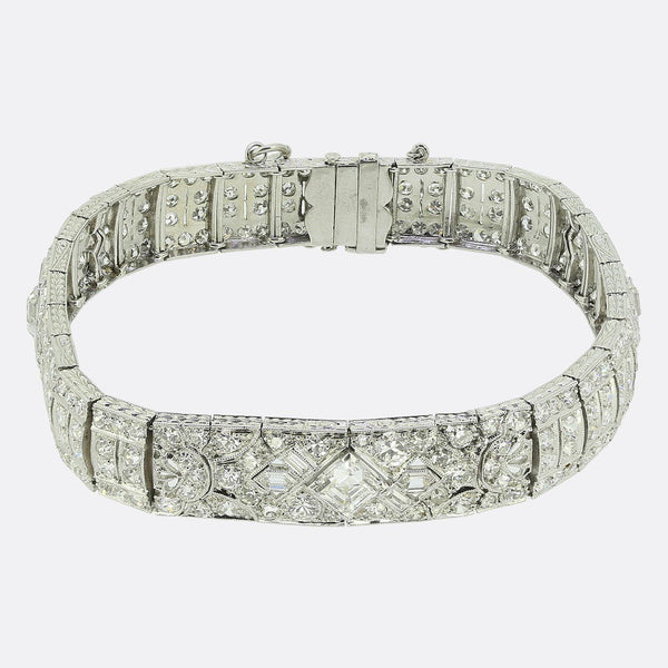 Art Deco Diamond Bracelet